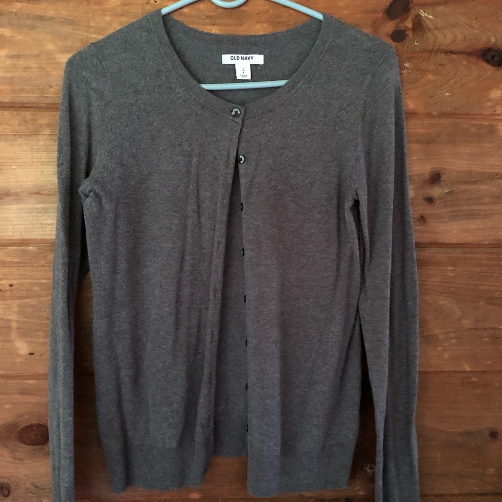 Gray Cardigan
